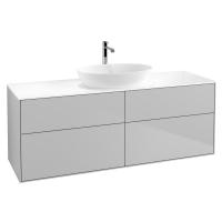 Тумба под раковину Villeroy & Boch Finion 1600х501 мм F85100GJ светло-серый