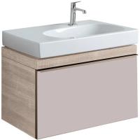 Тумба под раковину Geberit Citterio 734х504х554 мм 500.557.JI.1 светлый дуб/бежевый