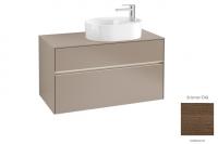 Тумба под раковину Villeroy & Boch Collaro 1000х500 мм с подсветкой C056L0VH аризонский дуб