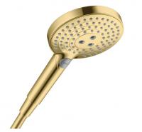 Ручной душ Hansgrohe Raindance Select S 120 3jet EcoSmart 26531990 полированное золото