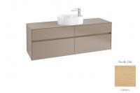 Тумба под раковину Villeroy & Boch Collaro 1600х500 мм C06500VJ северный дуб