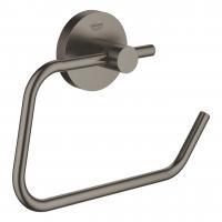 Держатель туалетной бумаги Grohe Essentials 40 689 AL1 тёмный графит матовый