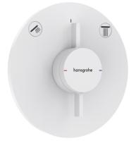 Смеситель Hansgrohe DuoTurn S (внешняя часть для 2 потребителей) 75418700 матовый белый
