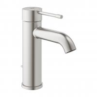 Смеситель для раковины Grohe Essence S-Size донный клапан 23 589 DC1 суперсталь матовый