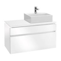 Тумба под раковину Villeroy & Boch Legato 1000х500 мм B60800DH белый глянцевый