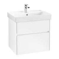 Тумба под раковину Villeroy & Boch Collaro 604х444 мм с подсветкой C009L0MS белый матовый