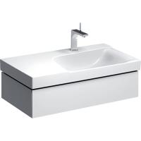 Тумба под раковину Geberit Xeno² 880х462х220 мм правая 500.514.01.1 белый глянцевый