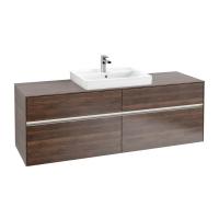 Тумба под раковину Villeroy & Boch Collaro 1600х500 мм с подсветкой C025L0VH аризонский дуб
