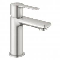 Смеситель для раковины Grohe Lineare New XS-Size донный клапан 23 791 DC1 суперсталь матовый