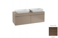 Тумба под раковину Villeroy & Boch Venticello 1257х502 мм A94901E1 дуб сантана
