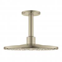 Верхний душ Grohe Rainshower SmartActive 310 (потолочный кронштейн 142 мм, 2 режима струи) 26 477 EN0 матовый никель