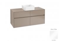 Тумба под раковину Villeroy & Boch Collaro 1200х500 мм C04100DH белый глянцевый