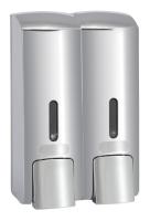 Диспенсер для жидкого мыла двойной Bemeta Hotel 121209132 хром