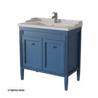 Тумба под раковину Caprigo Albion 80 790х450 мм (2 двери) 10312 В036 голубой
