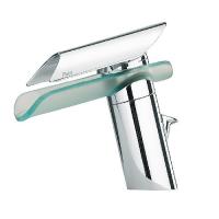 Смеситель для биде Paini Morgana 73CR306VR хром/стекло