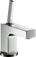 Смеситель для раковины Axor Citterio 80 ComfortZone донный клапан 39015000 хром