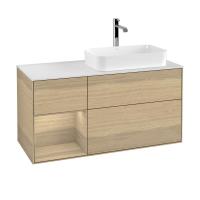 Тумба под раковину Villeroy & Boch Finion 1200х501 мм F271PCPC дуб/дуб