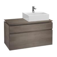 Тумба под раковину Villeroy & Boch Legato 1000х500 мм B60800FQ дуб графитовый