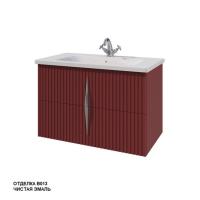 Тумба под раковину Caprigo Novara 80 750х468 мм (эмаль) 34916 B013 красное вино