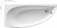 Ванна акриловая Ravak Avocado L 150х75 см CT01000000 белый