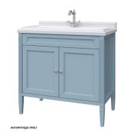 Тумба под раковину Caprigo Albion Concept 90 886х498 мм (2 двери) 34013 UV TP817 антарктида