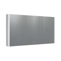 Зеркальный шкаф Aquatek 1200х700х133 мм AQ7129-MLC алюминий