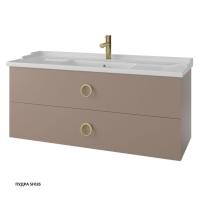 Тумба под раковину Caprigo Brighton 120 1190х453 мм BRL120 SF-026 пудра