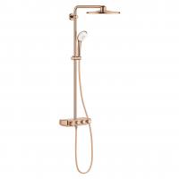 Душевая система с термостатом для душа Grohe Euphoria SmartControl System 310 мм Duo 26 507 DA0 тёплый закат