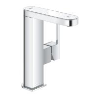Смеситель для раковины Grohe Plus M-Size поворотный излив, донный клапан, LED дисплей 23 958 003