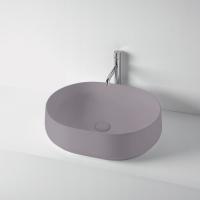 Раковина накладная Kerasan F10 560х440 мм 460589 фиолетовый матовый