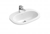 Раковина врезная Villeroy & Boch O.novo 560х405 мм 41615601 альпийский белый