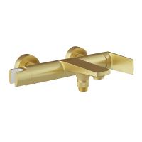 Смеситель для ванны Aqueduto Linha LIN0650 шлифованное золото