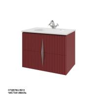 Тумба под раковину Caprigo Novara 75 714х452 мм (эмаль) 34911 B013 красное вино