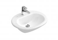 Раковина полувстраиваемая Villeroy & Boch O.novo 550х450 мм 41605601 альпийский белый