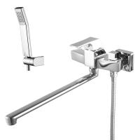 Смеситель для ванны Lemark Unit длинный излив LM4517C хром