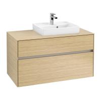 Тумба под раковину Villeroy & Boch Collaro 1000х500 мм C01500VJ северный дуб