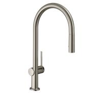 Смеситель для кухни Hansgrohe Talis M54 ComfortZone 210 выдвижной излив 72800800 сталь