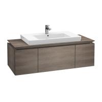 Тумба под раковину Villeroy & Boch Legato 1400х500 мм B69800FQ дуб графитовый