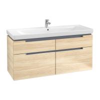 Тумба под раковину Villeroy & Boch Subway 2.0 1287х449 мм A91610PN вяз импрессо