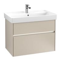 Тумба под раковину Villeroy & Boch Collaro 754х444 мм с подсветкой C010L0VK мягкий серый