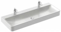 Раковина накладная двойная Jacob Delafon Vox 1200х450 мм EVA122-00 белый