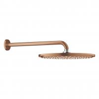 Верхний душ Grohe Rainshower Cosmopolitan 310 (кронштейн 380 мм, 1 режим струи) 26 066 DL0 тёплый закат матовый