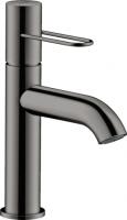 Смеситель для раковины Axor Uno 100 ComfortZone 38026330 хром чёрный полированный