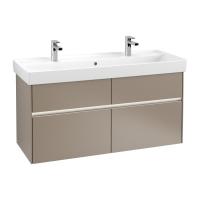 Тумба под раковину Villeroy & Boch Collaro 1154х444 мм с подсветкой C012L0VG трюфель серый