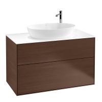 Тумба под раковину Villeroy & Boch Finion 1000х501 мм F88100GN орех
