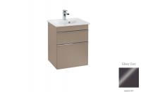 Тумба под раковину Villeroy & Boch Venticello 466х426 мм A92201FP серый глянцевый