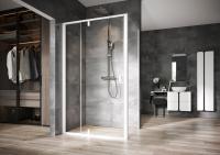 Душевая перегородка Ravak Nexty NPSS-90 90O70100Z1 белый/прозрачный