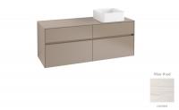 Тумба под раковину Villeroy & Boch Collaro 1400х500 мм C04700E8 белое дерево