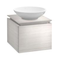 Тумба под раковину Villeroy & Boch Legato 600х500 мм B56700E8 белое дерево
