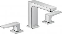 Смеситель для раковины Hansgrohe Metropol 110 ComfortZone 3 отверстия, донный клапан 32514000